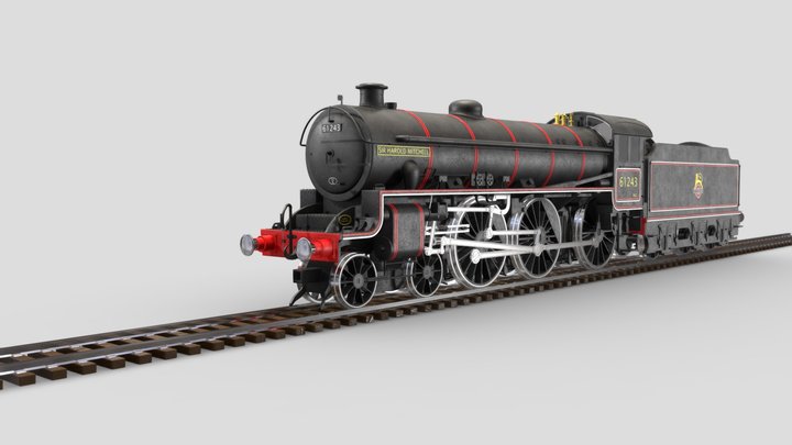 Hornby Train: BR Thompson B1 Class - 2020 3D Model