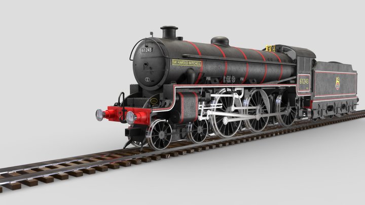 Hornby Train: BR Thompson B1 Class - 2020 3D Model