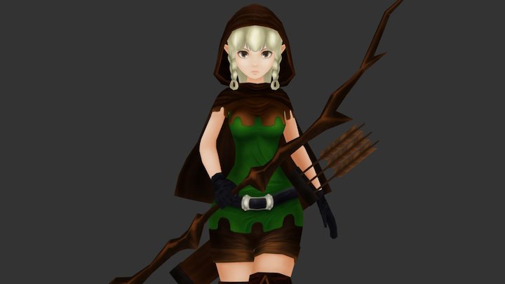 Elf 3D Model