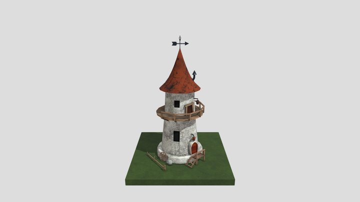 Gaston TSVA 1C Parcial 1 3D Model