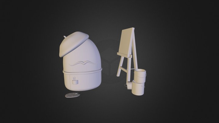 theartist.dae 3D Model