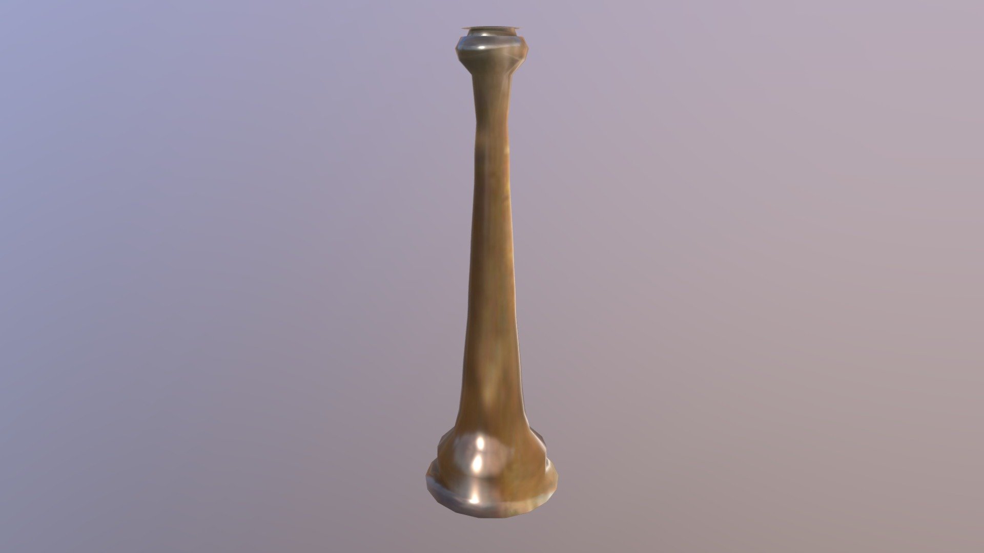 Candlestick - 3D model by tcnjimm280fall2018 [4f73fdd] - Sketchfab