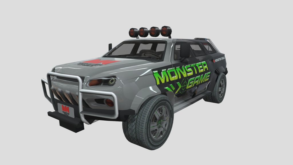 monster car - burnout revenge