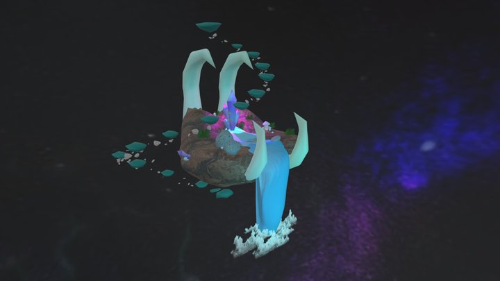 Ariel Hanks Moonpool 3D Model