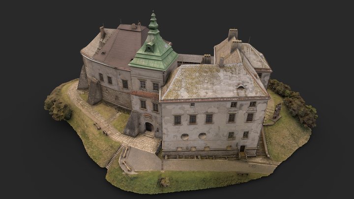 Olesko Castle 3D Model