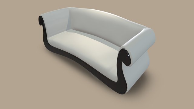 Trescani Sofa 3D Model