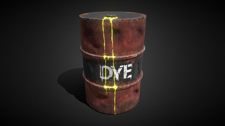 DYE_Barrel 3D Model