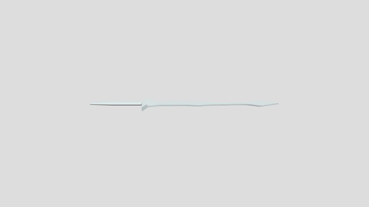 Sword (untextured) 3D Model