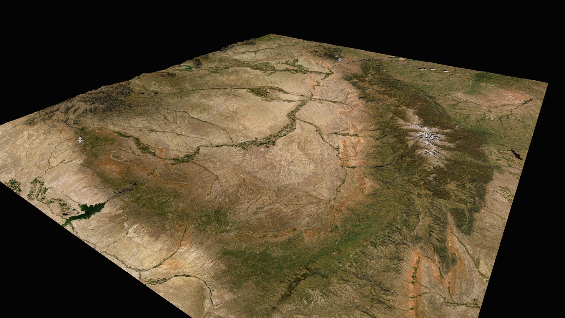Bighorn Basin, Wyoming — Sketchfab embed 3D viewer