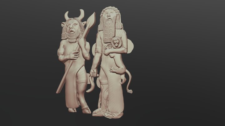 Gilgamesh 3D Model