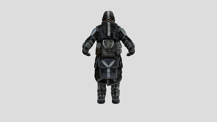 Killzone 2-3 commander 3D Model