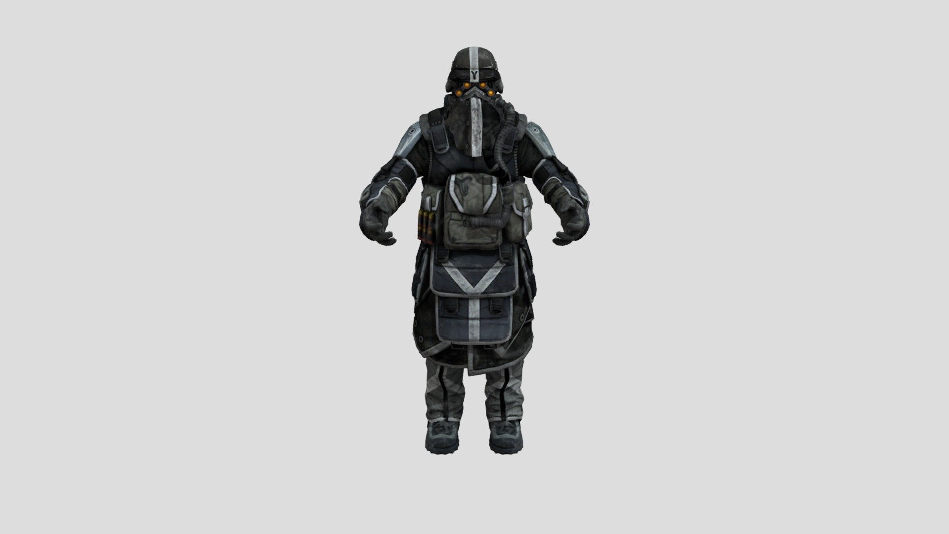 Killzone 2-3 commander - Download Free 3D model by Raiden :) (@Raiden0 ...