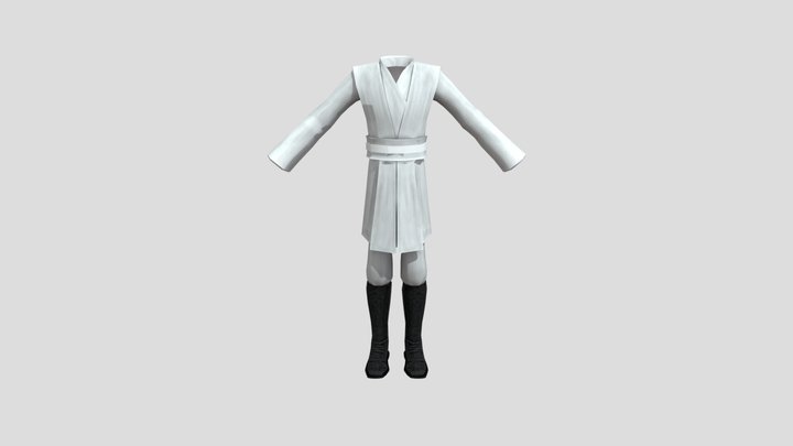 Star Wars - Generic Jedi Robes 3D Model