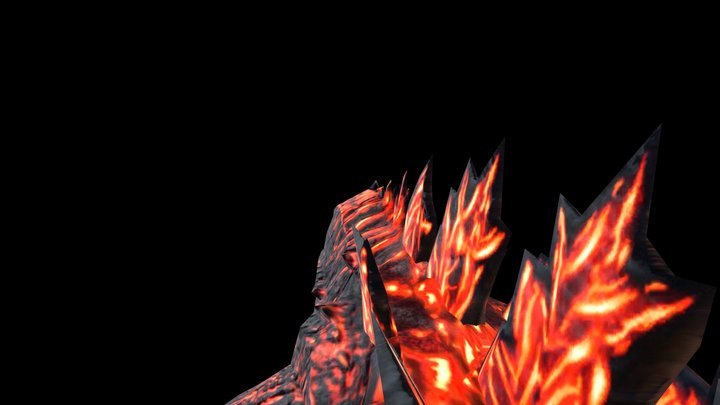 Thermonuclear Godzilla 2019 3D Model