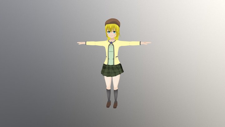Charlotte 3D Model