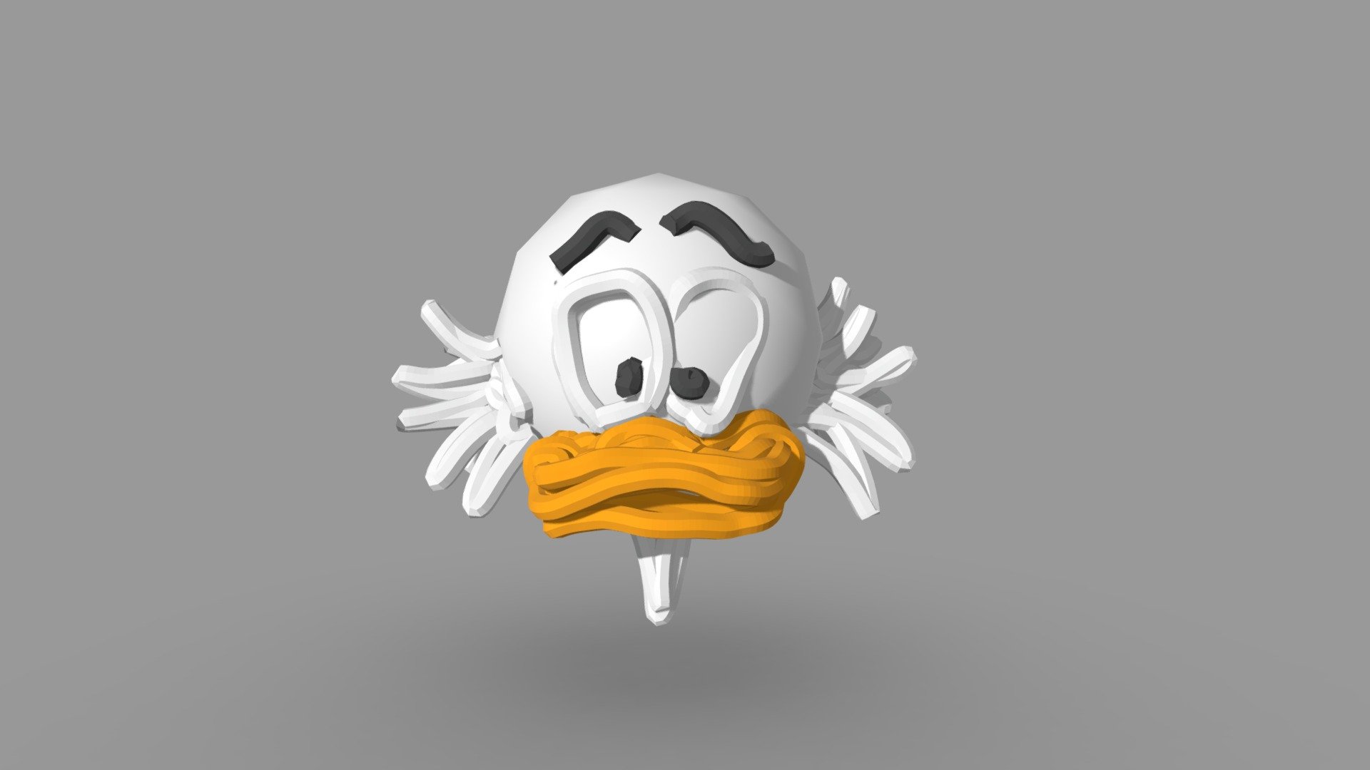 Scrooge sculpted with Spatiate on Magic Leap