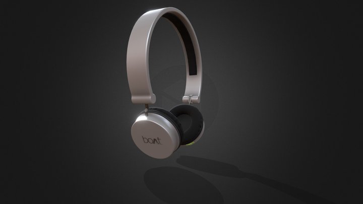 Boat Headphone 400 3D Model