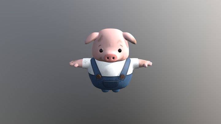 The dam keeper fan model 3D Model