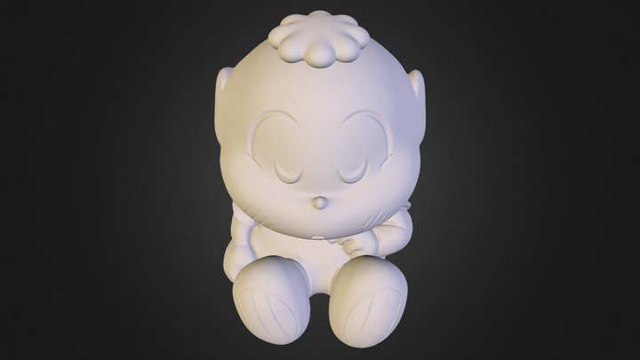 cascao aliviado 3D Model