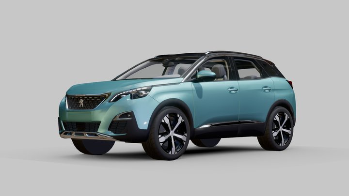 Peugeot 3008 3D Model
