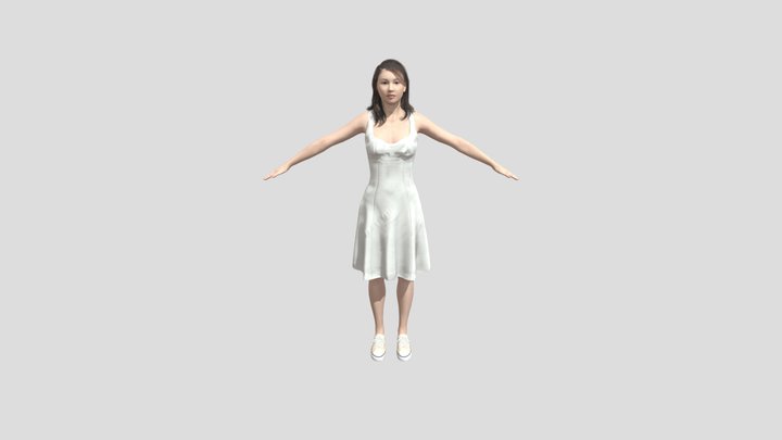 CC4_asia 3D Model