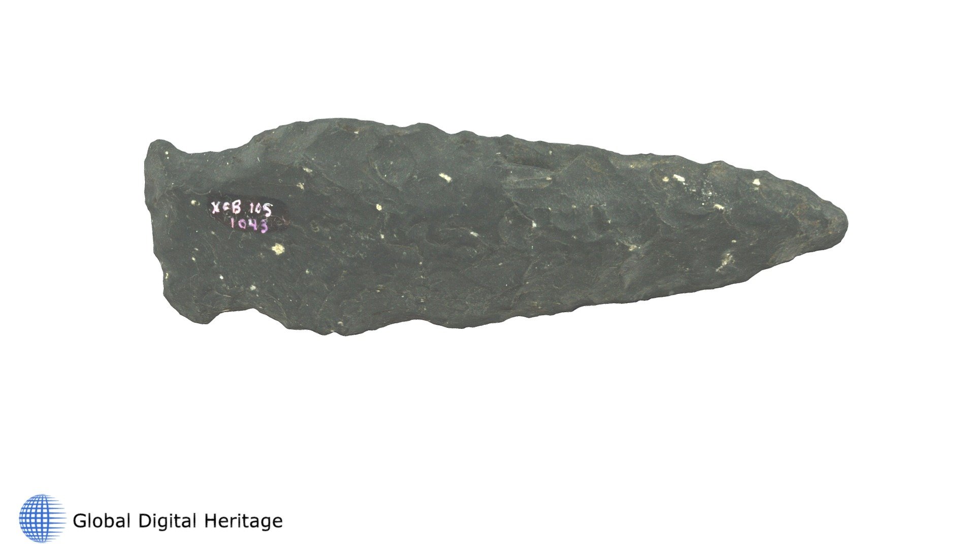 Hafted Knife. XCB-105-1043.