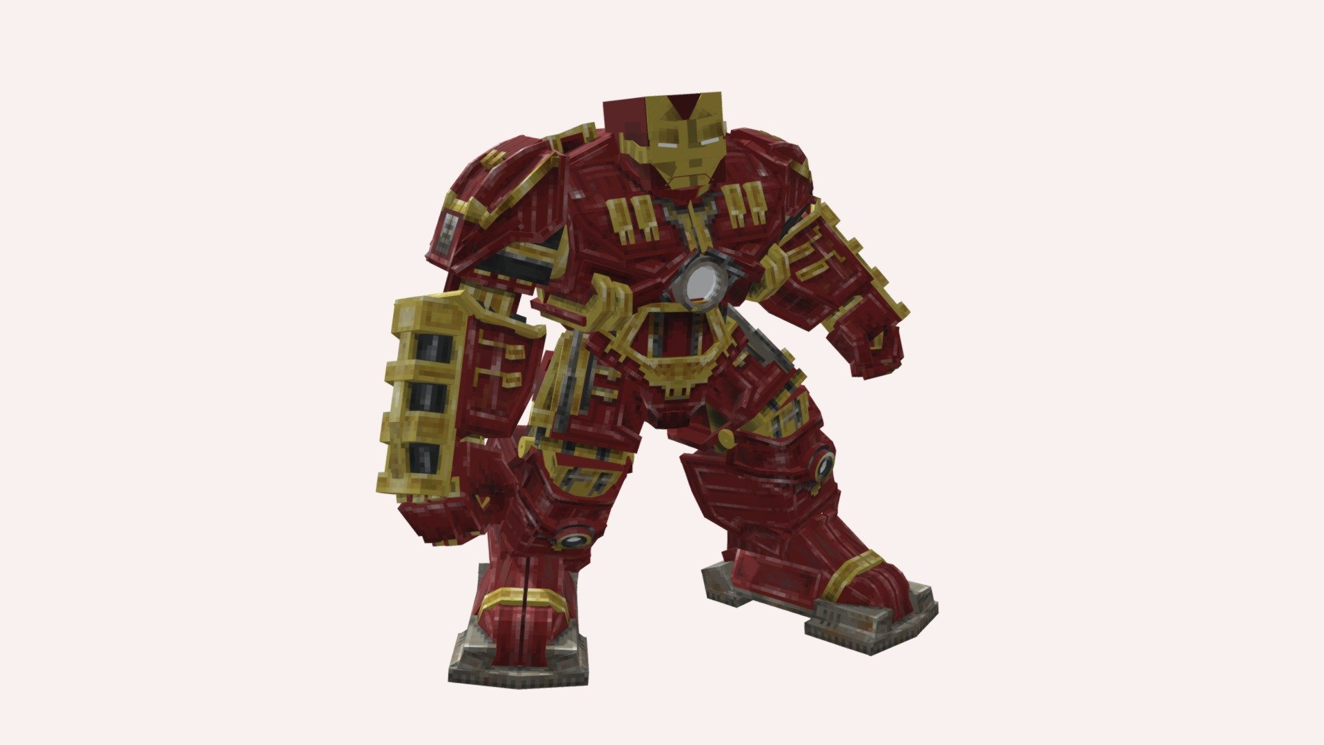 Iron Man Hulk Buster Avengers - Buy Royalty Free 3D model by Joshie ...