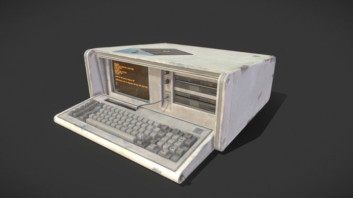 IBM 5155 3D Model