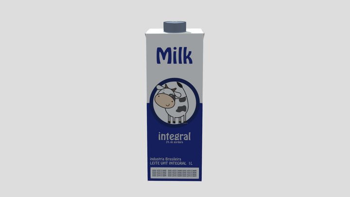 Milk test 3D Model