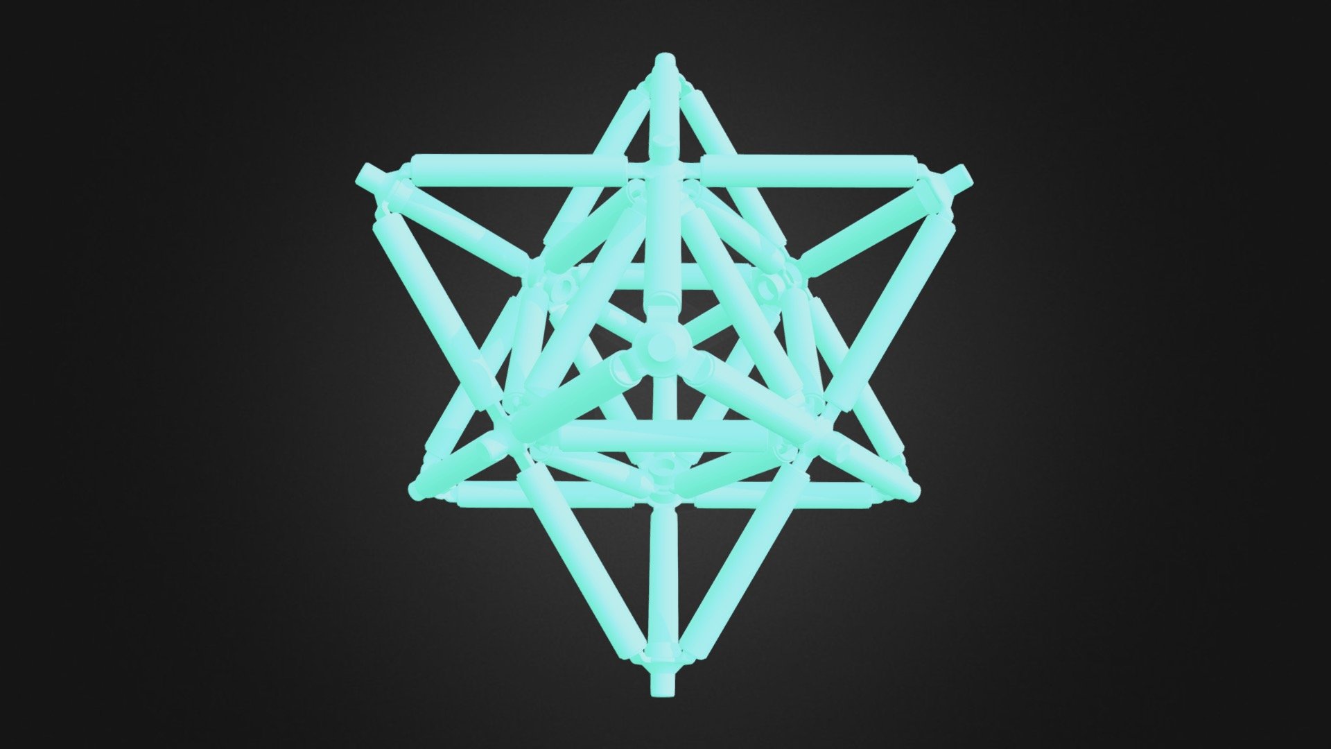 Stellated Octahedron (Star Tetrahedron) - 3D model by AstroLogix ...