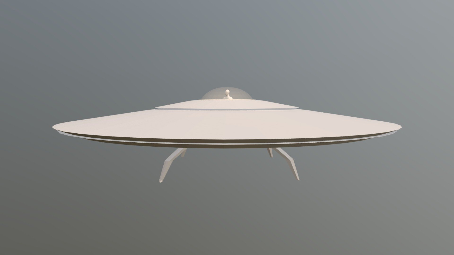 Flying Saucer - Download Free 3D model by calicocody [4f83105] - Sketchfab