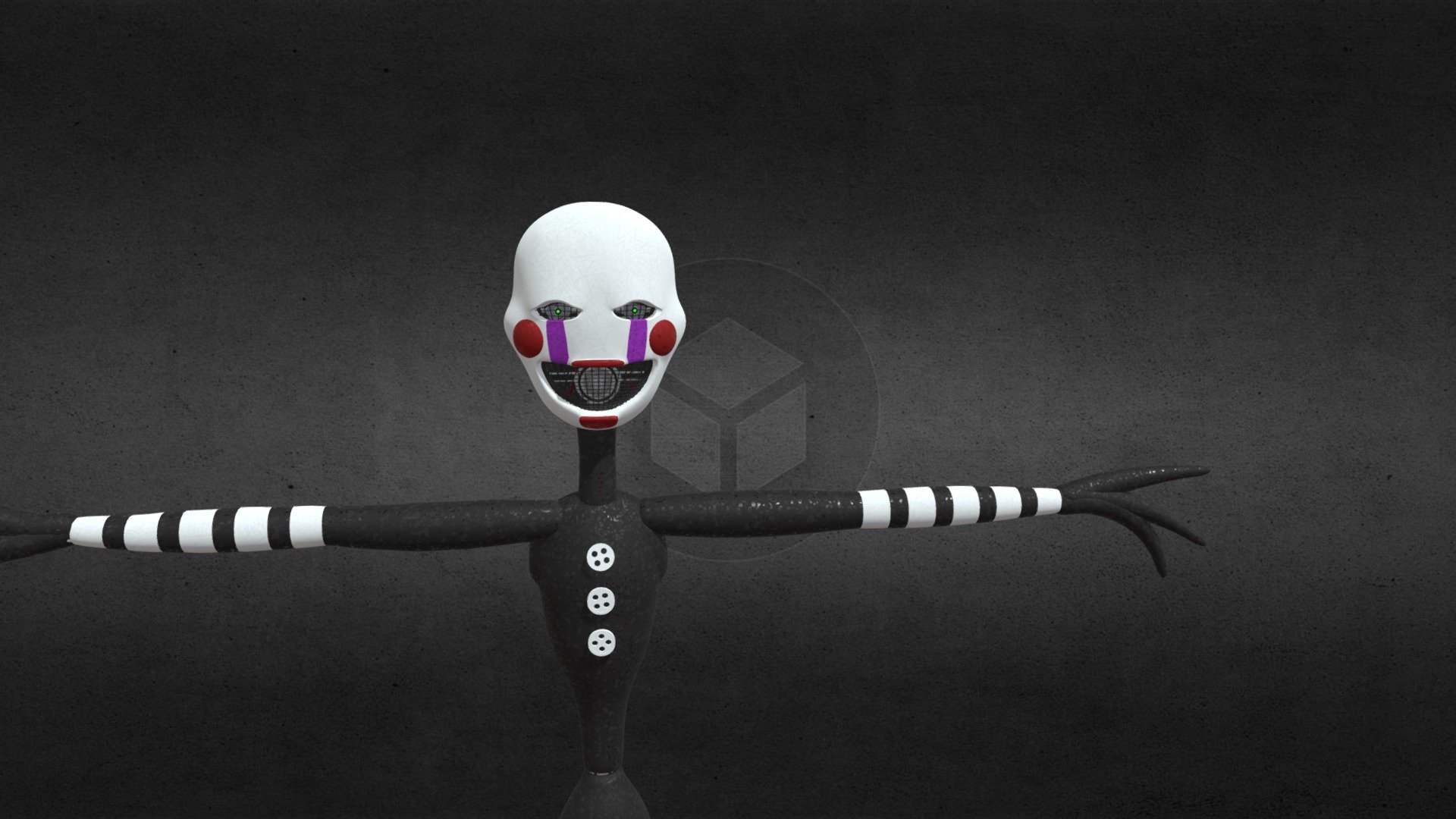 The Marionette_REMASTER Blend - Download Free 3D model by Freddy VR p3d ...