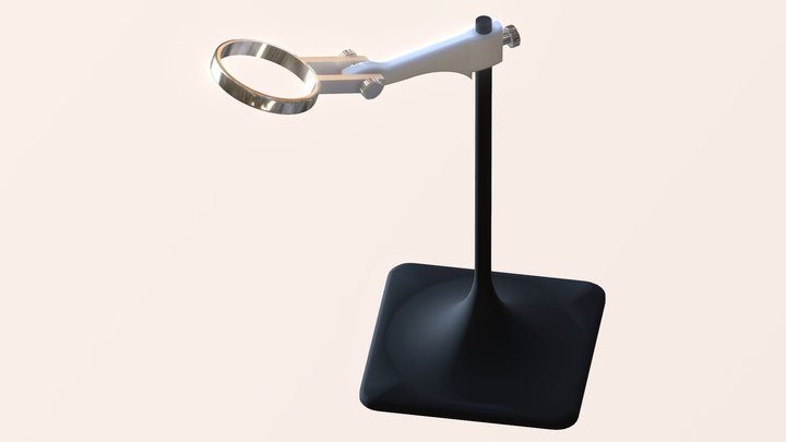Simple Ring Holder Stand 3D Model