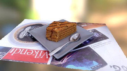 Marlenka 2 - Honey cake 3D Model