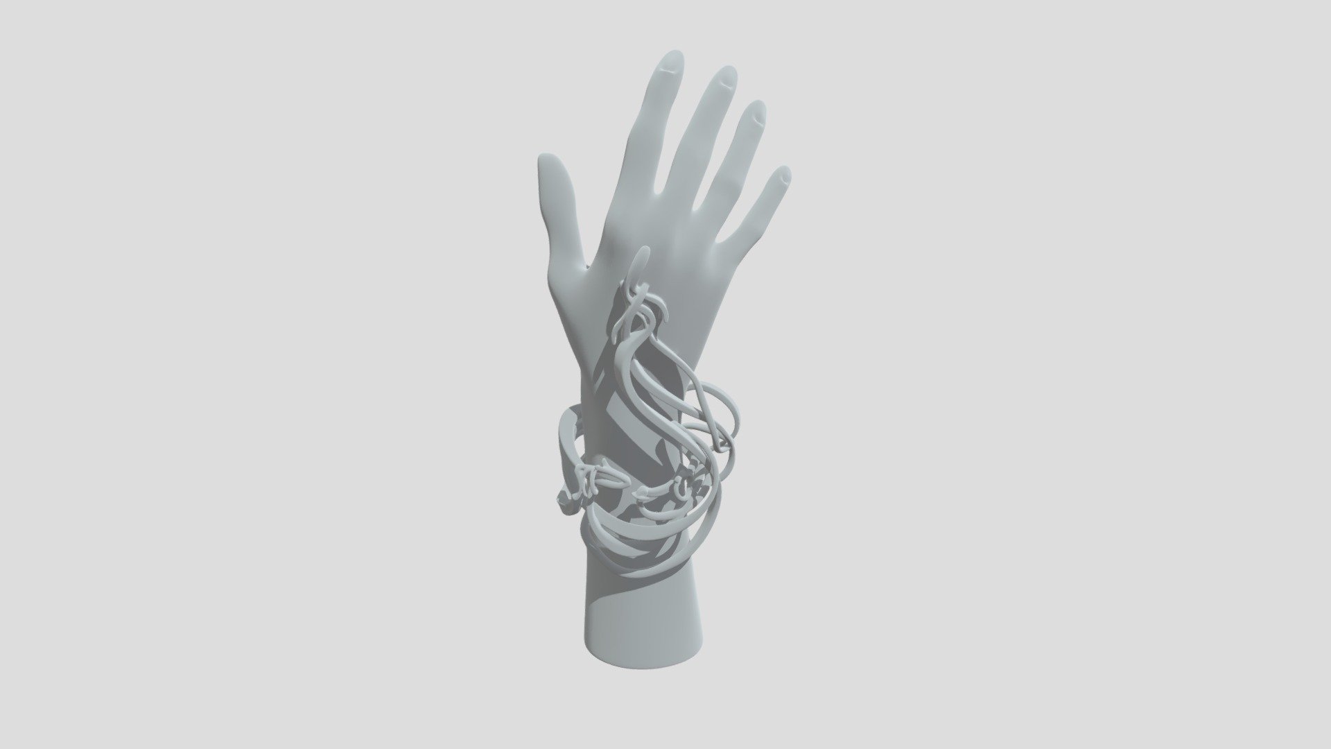Entangled Hand - Download Free 3D model by NoisyGarlic9819 [4f87e69 ...