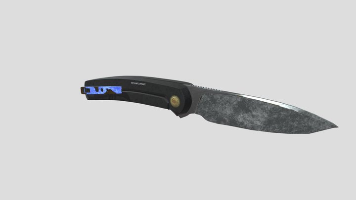 WE Knife Upshot 2102B 3D Model