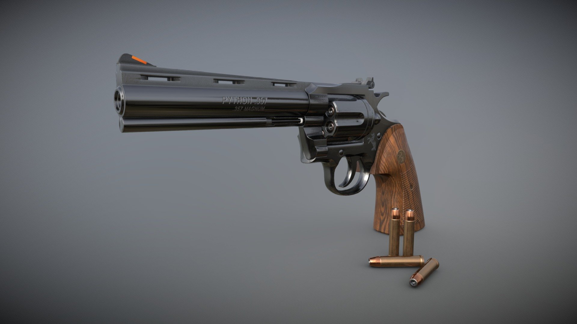 Colt Python 6 in. Barrel - Download Free 3D model by drcrazzie [4f89cc1 ...