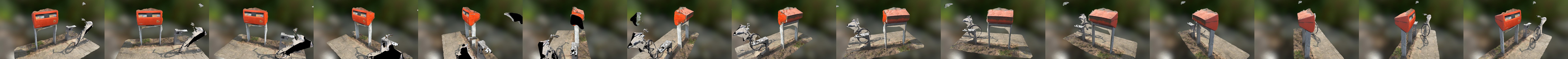 Dutch Mailbox 3D Model