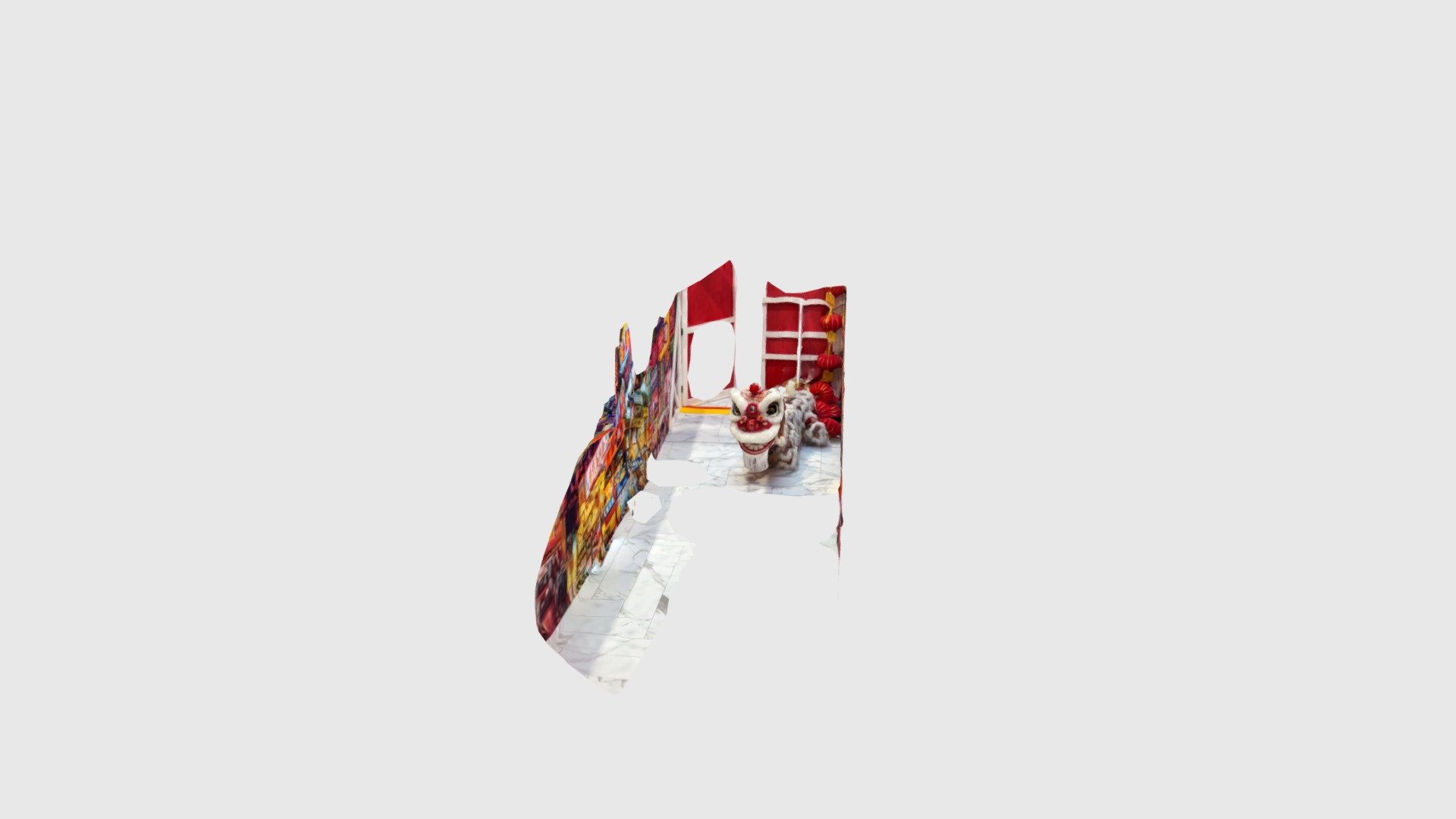 Lion Dance — Sketchfab embed 3D viewer