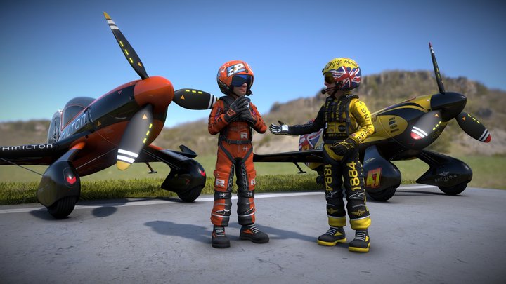 Air-racing 3D models - Sketchfab