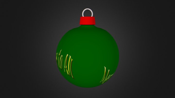 Christmas Ornament  3D Model