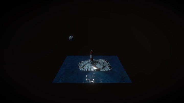 Faro del fin del mundo 3D Model