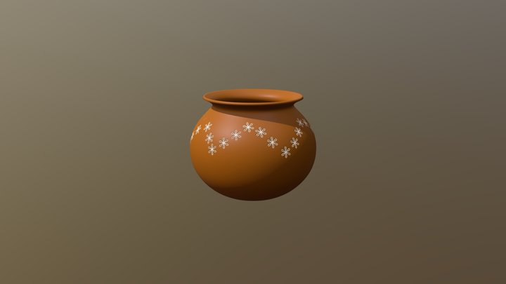 Clay-pot 3D Model