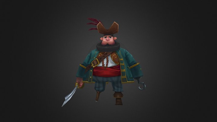 Pirat 3D Model