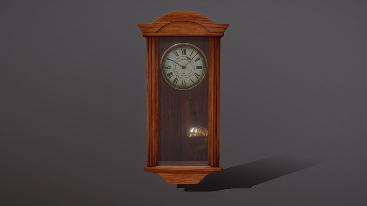 Wall_clock 3D models - Sketchfab