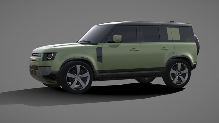 Land Rover Defender 3D Model