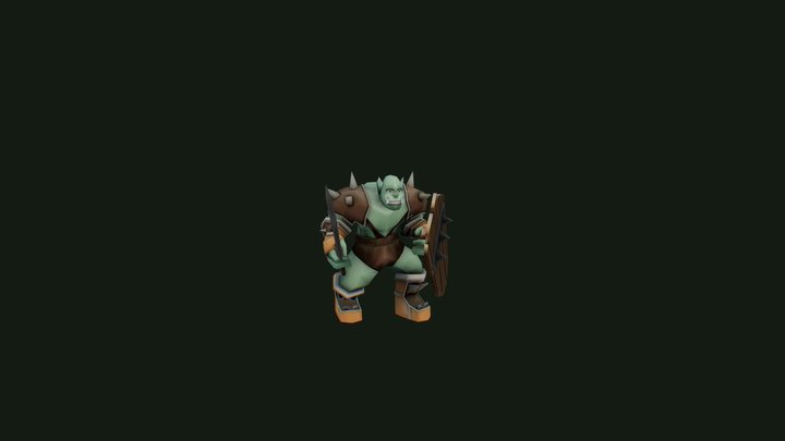 Orc_Warrior 3D Model