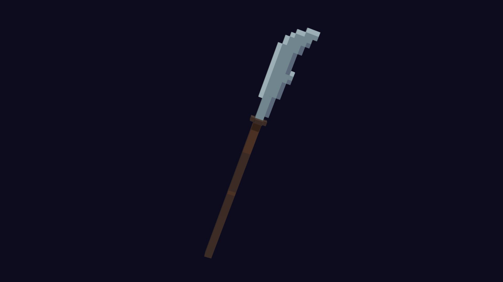 Voxel Polearm 3 - 3D Lowpoly Weapons - Buy Royalty Free 3D model by ...