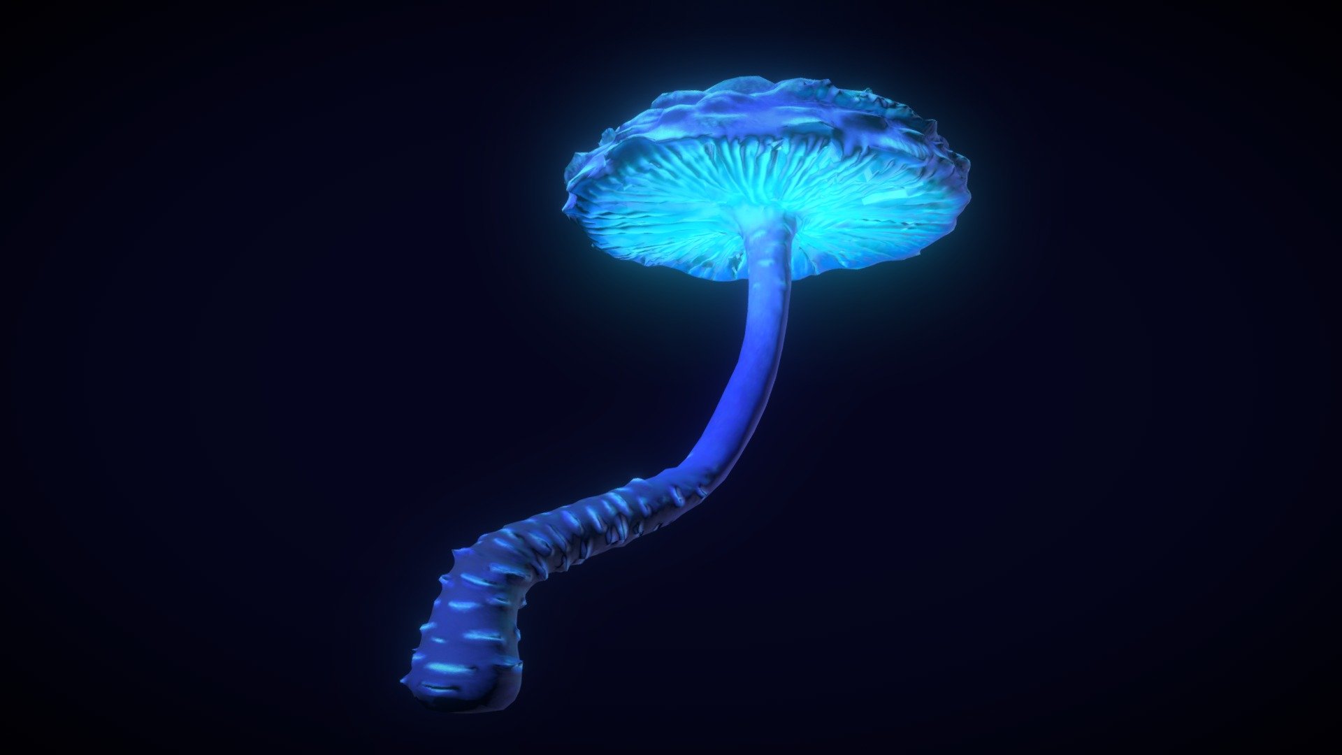 Fairy tale mushroom