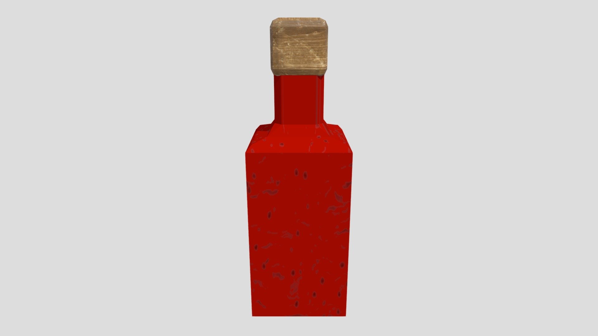 Lowpoly Stylised Health Potion
